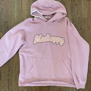Madhappy Varsity Universal Hoodie in Pink